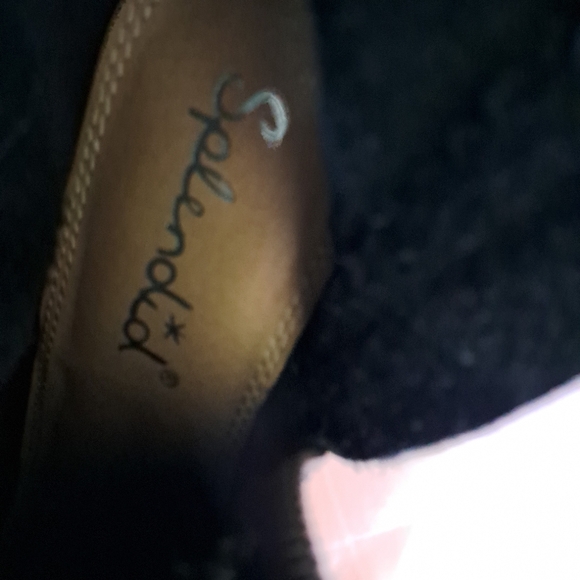 Splendid Black Cherie Soft All Leather Dress Short Boot with Side Zipper Sz 7 - Picture 8 of 10